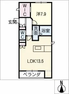 ヘーベルメゾン香呑【3階】の間取り