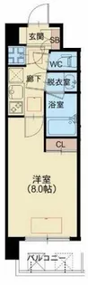 スプランディッドⅢ【3階】の間取り