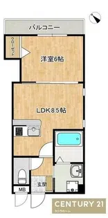 フォレストコート【2階】の間取り