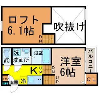 SpazioFelice(スパジオフェリーチェ)【1階】の間取り