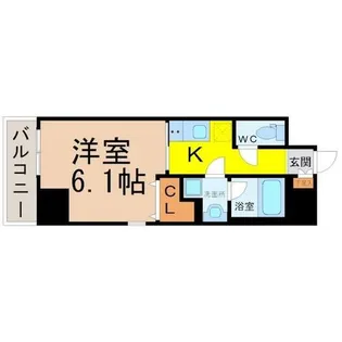 プレミアム黒川【2階】の間取り