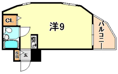 サムティ灘駅前【2階】の間取り