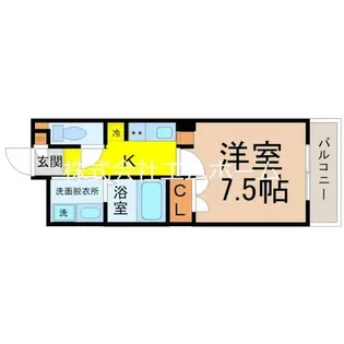 HIRO尾頭橋(ヒロ尾頭橋)【5階】の間取り
