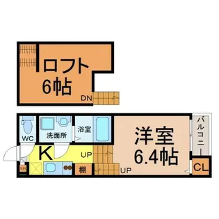 プランドール【1階】の間取り