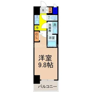 S-RESIDENCE勝川駅前【11階】の間取り
