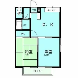 アミューズメント和泉【1階】の間取り