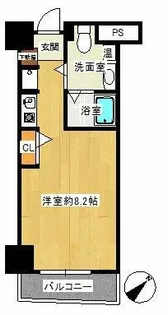 県庁前シティピアエクセル30【10階】の間取り