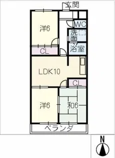 パラッツオT・H【4階】の間取り