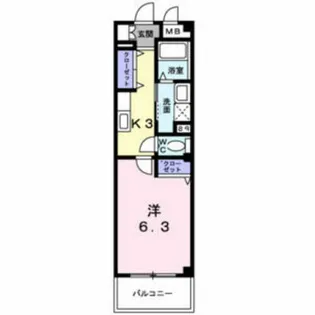 サンタモニカ【4階】の間取り