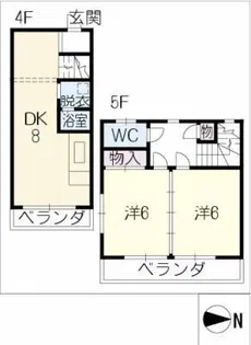 CENTURY PLAZA【4階】の間取り