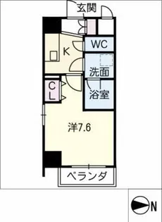 K Smart 小牧【5階】の間取り