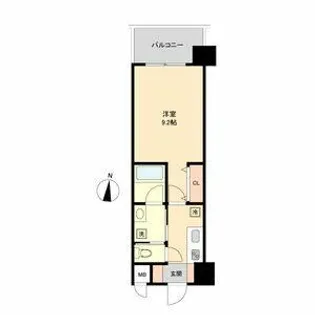 S-FORT名駅南五丁目【5階】の間取り