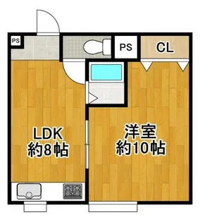 良三マンション【3階】の間取り