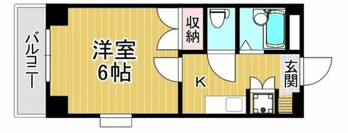 ラガール姪浜【3階】の間取り