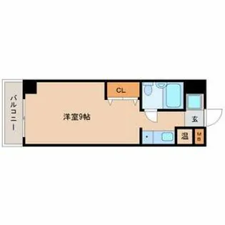 BONNE出屋敷【4階】の間取り