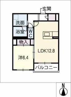 Ritz Terrace【1階】の間取り