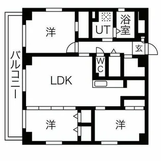 アレフガルド【9階】の間取り