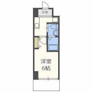 グランパシフィック花園北【5階】の間取り