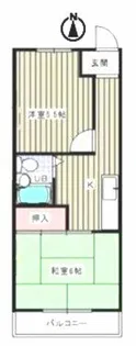 アーバン18【4階】の間取り