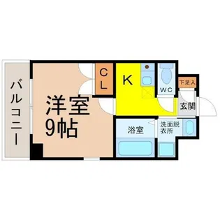 アイン橘【2階】の間取り