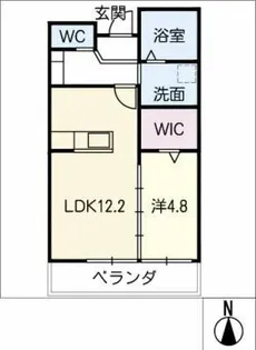 グリーンステージ【1階】の間取り