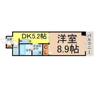トリニティM3【2階】の間取り