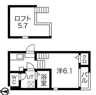 リエット【1階】の間取り