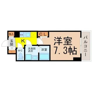 エスリード大須アヴェニュー【2階】の間取り