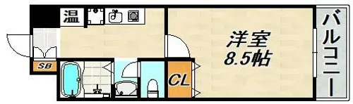 ファインエクセレンス【2階】の間取り