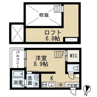 サクセスパートナー【1階】の間取り