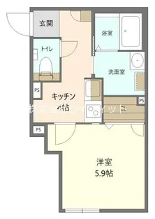シャーメゾン トップフィールド【1階】の間取り
