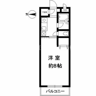 メゾンカンタチオ【2階】の間取り