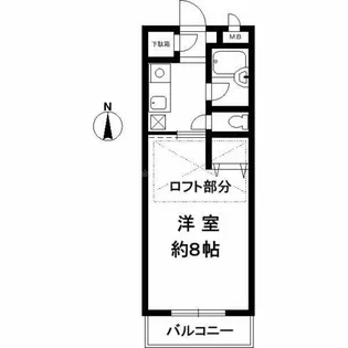 メゾンカンタチオ【2階】の間取り