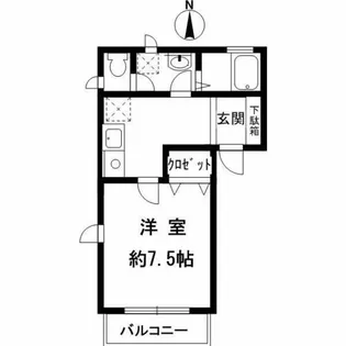 ルシエール離宮【2階】の間取り