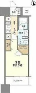 フレールコート東別院【11階】の間取り