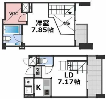 ネット伏見町【6階】の間取り