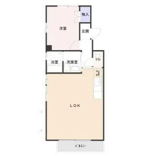 ファミールT・J【1階】の間取り