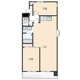 ファミールT・J【2階】の間取り