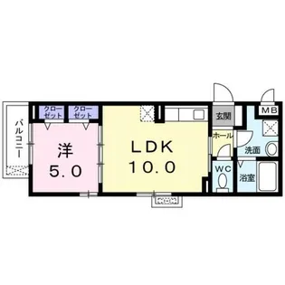 ラガーコート【2階】の間取り