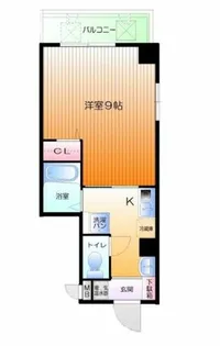 ラ・リッシュ北梅田【2階】の間取り