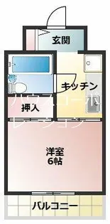 オークハイツ【3階】の間取り