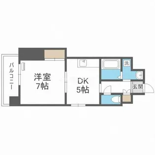 Rainbow Court P-Ⅲ【5階】の間取り