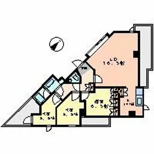 NS21やごと【1階】の間取り