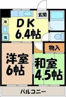 ヴィラ南山【3階】の間取り
