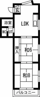 メゾン菊住【3階】の間取り