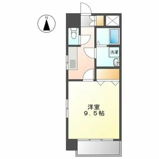 サンハイム桜山【4階】の間取り