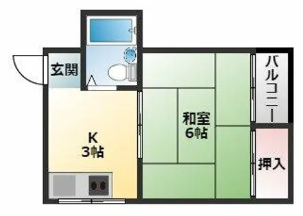 メゾン松下【2階】の間取り