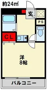 ヴィラアカデミア【6階】の間取り