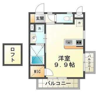 マリンハウス【1階】の間取り