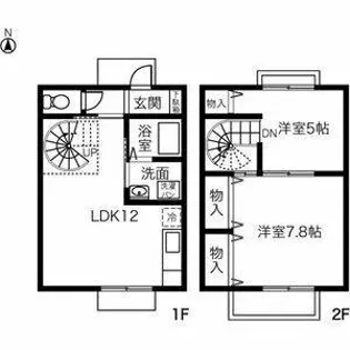 Classeed A【1階】の間取り